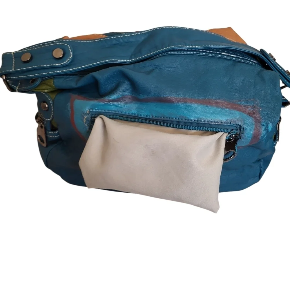 Nicole Lee ESTHER PATCHWORK Hobo Bag